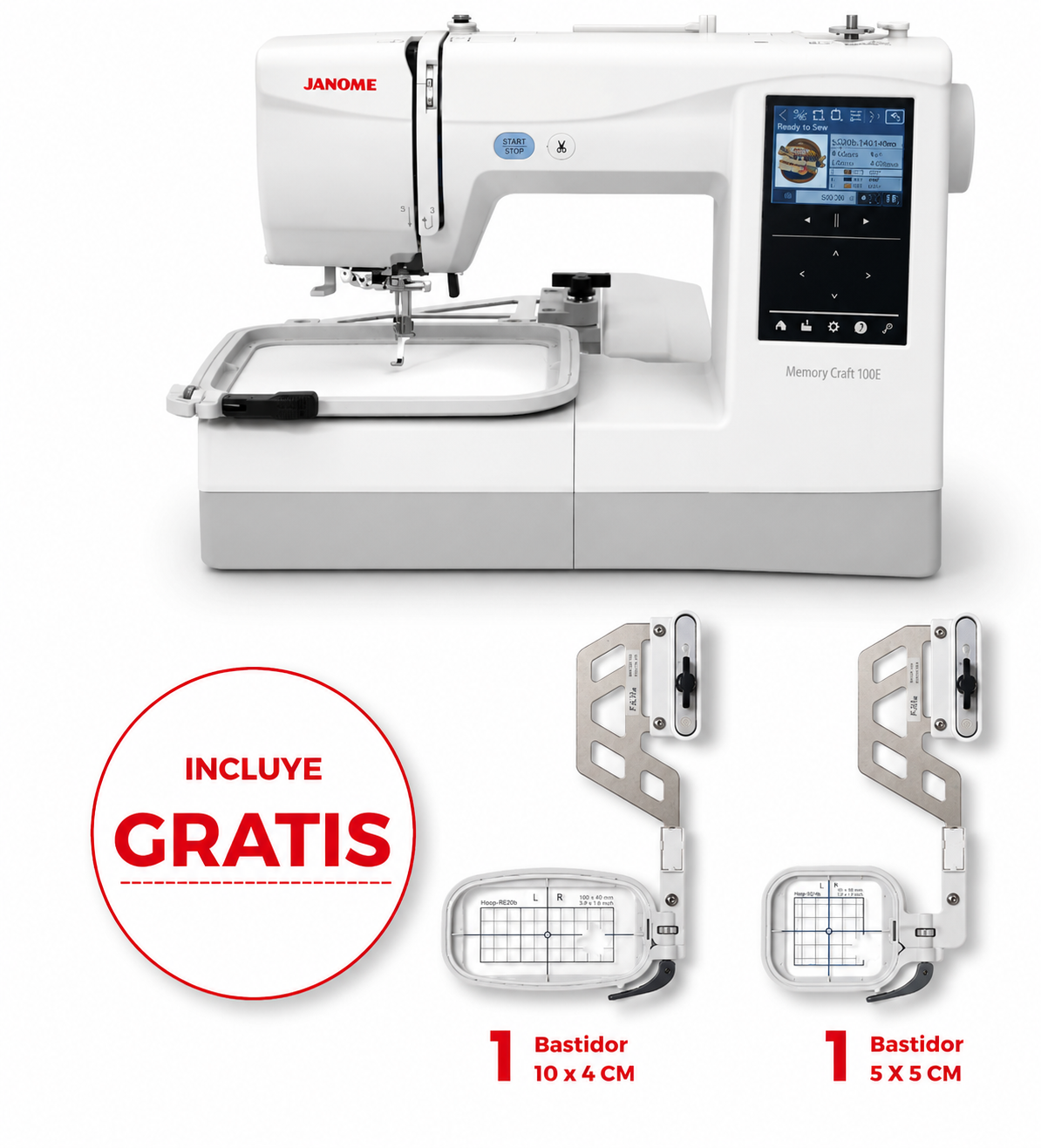 Bordadora Janome MC100