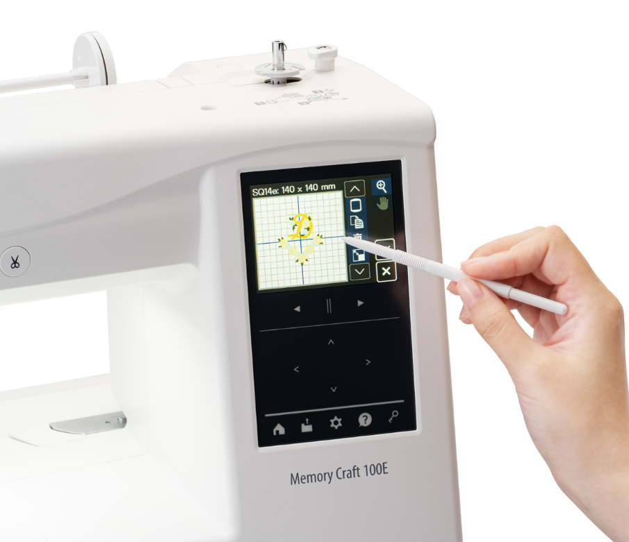 Bordadora Janome MC100 - Imagen 4