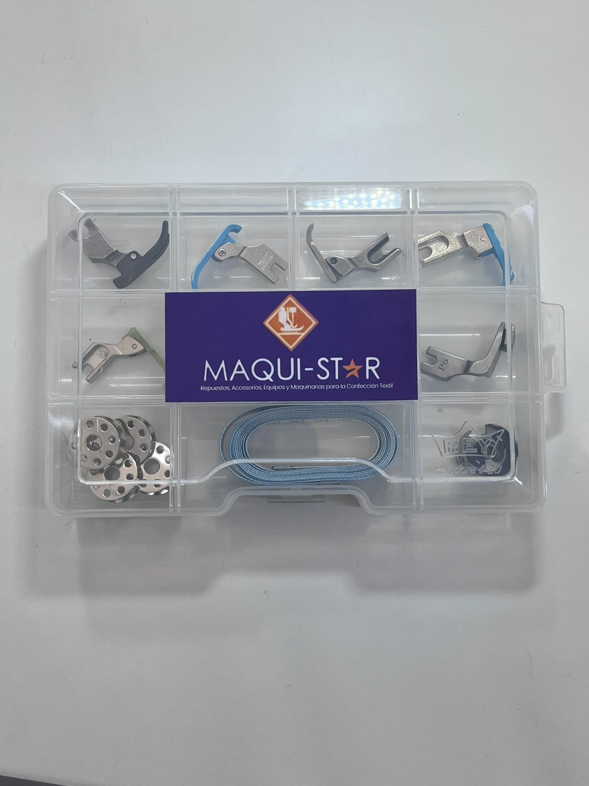Kit Prensatelas Recta Industrial - Imagen 2